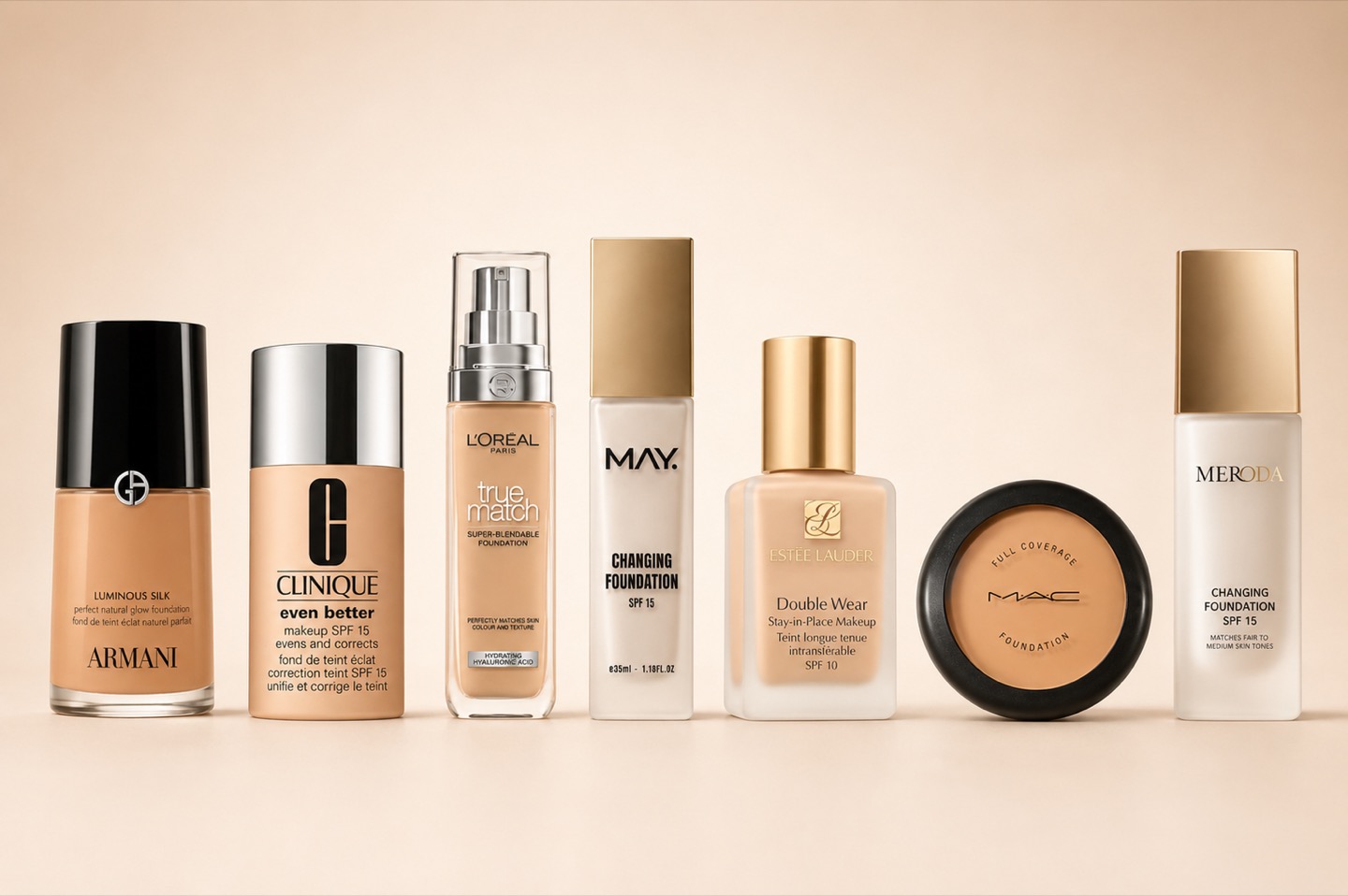 7 Premium Foundations voor Rijpere Huid