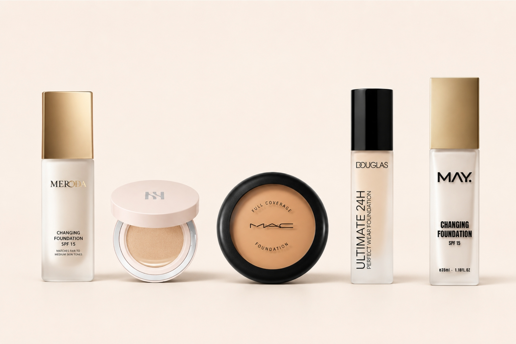 5 Premium Foundations voor Rijpere Huid